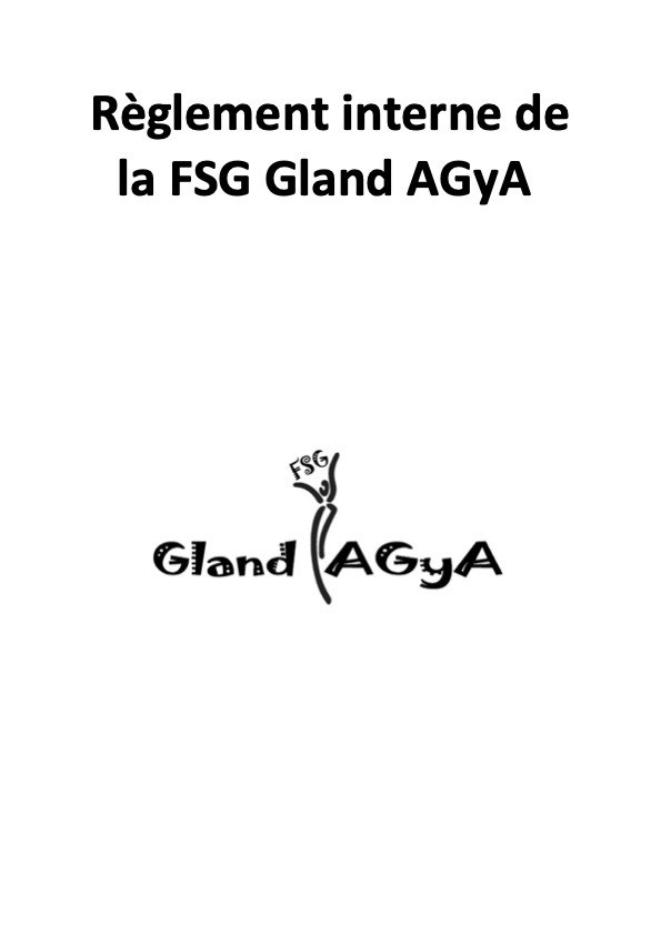 Règlement interne AGyA 1
