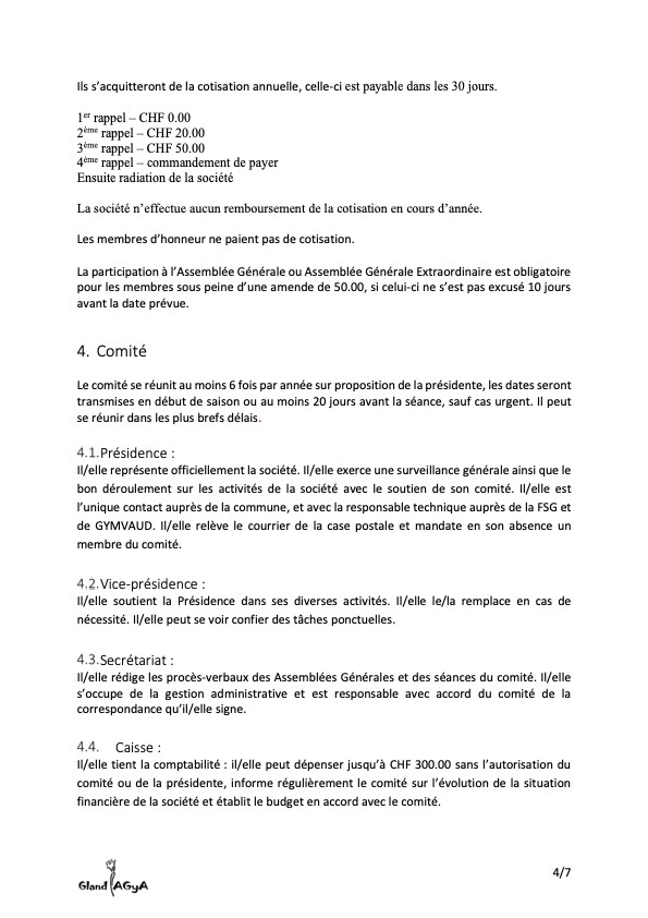 Règlement interne AGyA 4